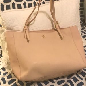 Tory Burch Large York Tote Light Pink Blush